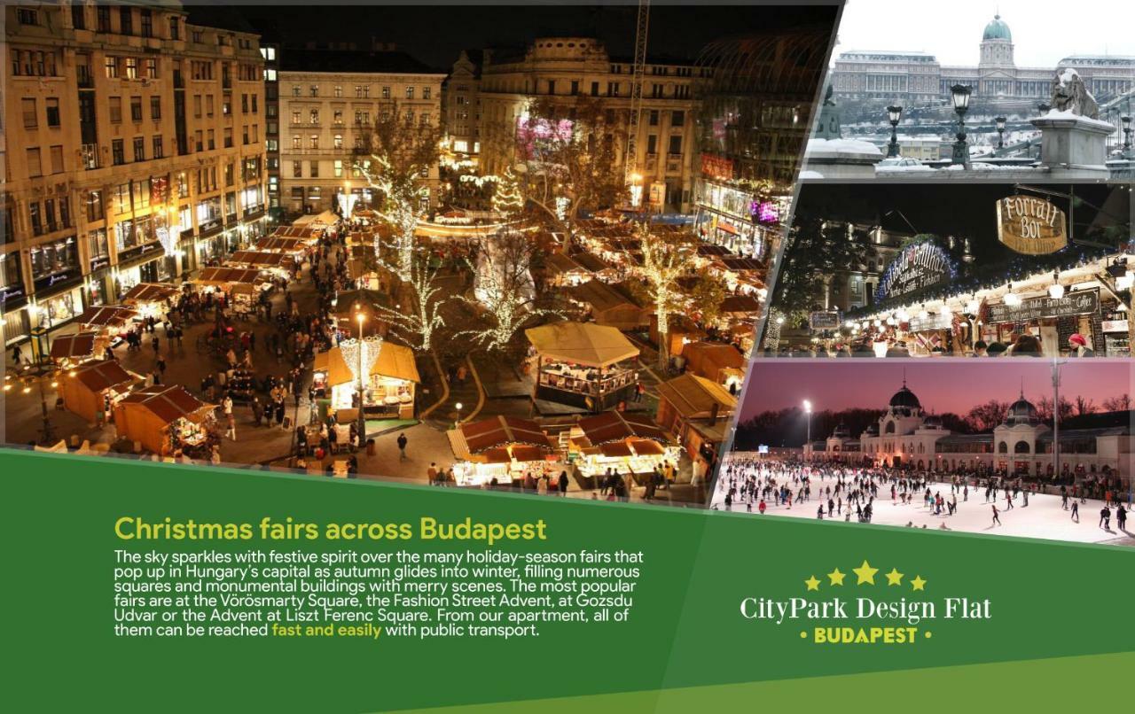 Citypark Design Flat Budapest Exterior foto
